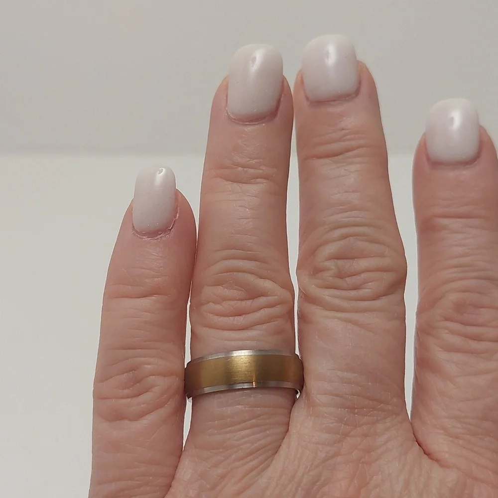 Fashion Jewelry Ring Size 8 Men's Band